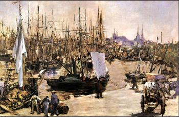 Edouard Manet : The Port of Bordeaux